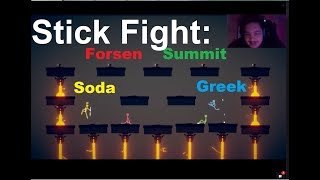 Greekgodx vs Sodapoppin vs Forsen vs Summit1g (yikes!)