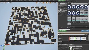 Unreal Engine "Wave Function Collapse" 3D part 1