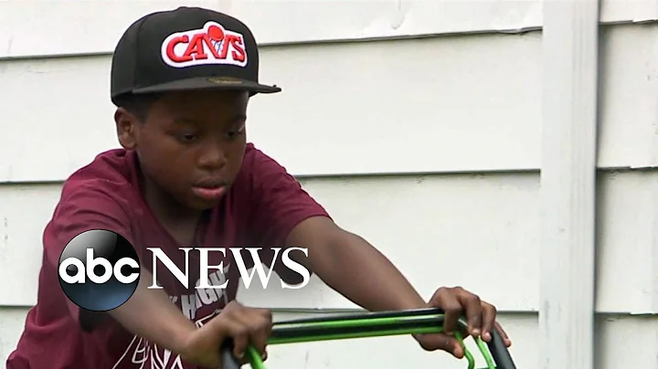 Neighborly dispute pays off for young lawn-mowing ...