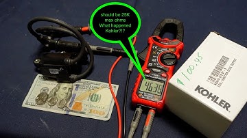 Kohler Dual Output Ignition Coil HOW TO TEST on Bench
