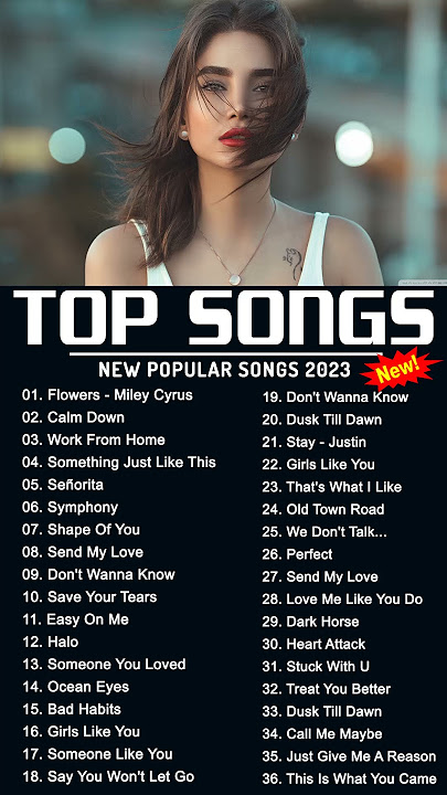 Top Hits 2023 ☘ Music 2023 New Songs ☘ Best English Songs ( Best Pop Music Playlist ) on Spotify