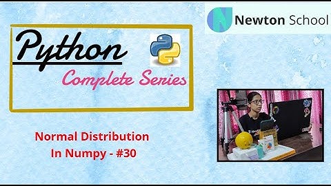 Normal Distribution In Numpy
