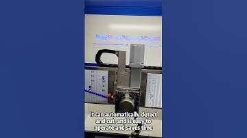 Diamond cut wheel repair machine DCM35P-MAX #alloywheelrepair #wheelrepairmachine