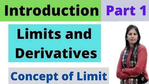 Concept Of Limit | Class -11 th Elements Book Ex.-13.1 #Intro(Part-1)Ch.-13 # Limits#& Derivatives#