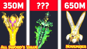 Value List Skyblock 2025 || All Mvp Swords Value || Skyblock Blockman Go