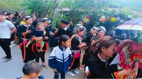 Xúc động khi tham gia đám cưới dân tộc sán chỉ cao bằng