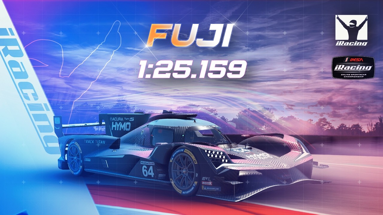 iRacing Hotlap | Acura ARX-06 GTP @ Fuji - No Chicane | IMSA