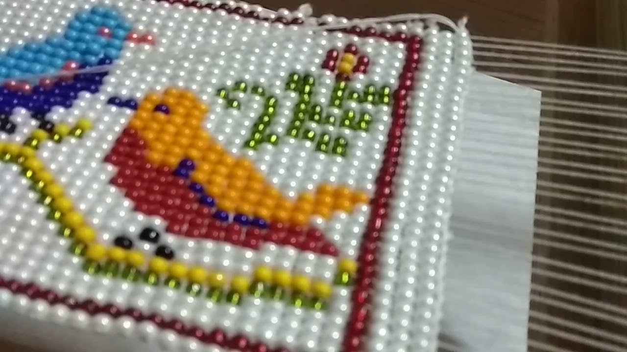 GUJARATI KHATLI TORAN ( PART 4) - the traditional bead work from gujarat.