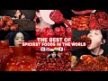 Mukbangers Trying The Most Spicy Foods Around The World ASMR MUKBANG Compilation 