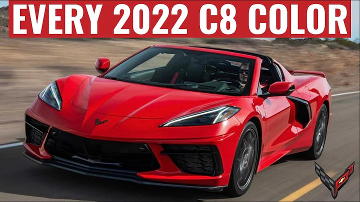 ALL 2022 Corvette C8 Colors - View Every Color Option Available!