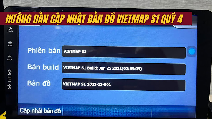 Hướng dẫn cập nhật vietmap cho xe sorento