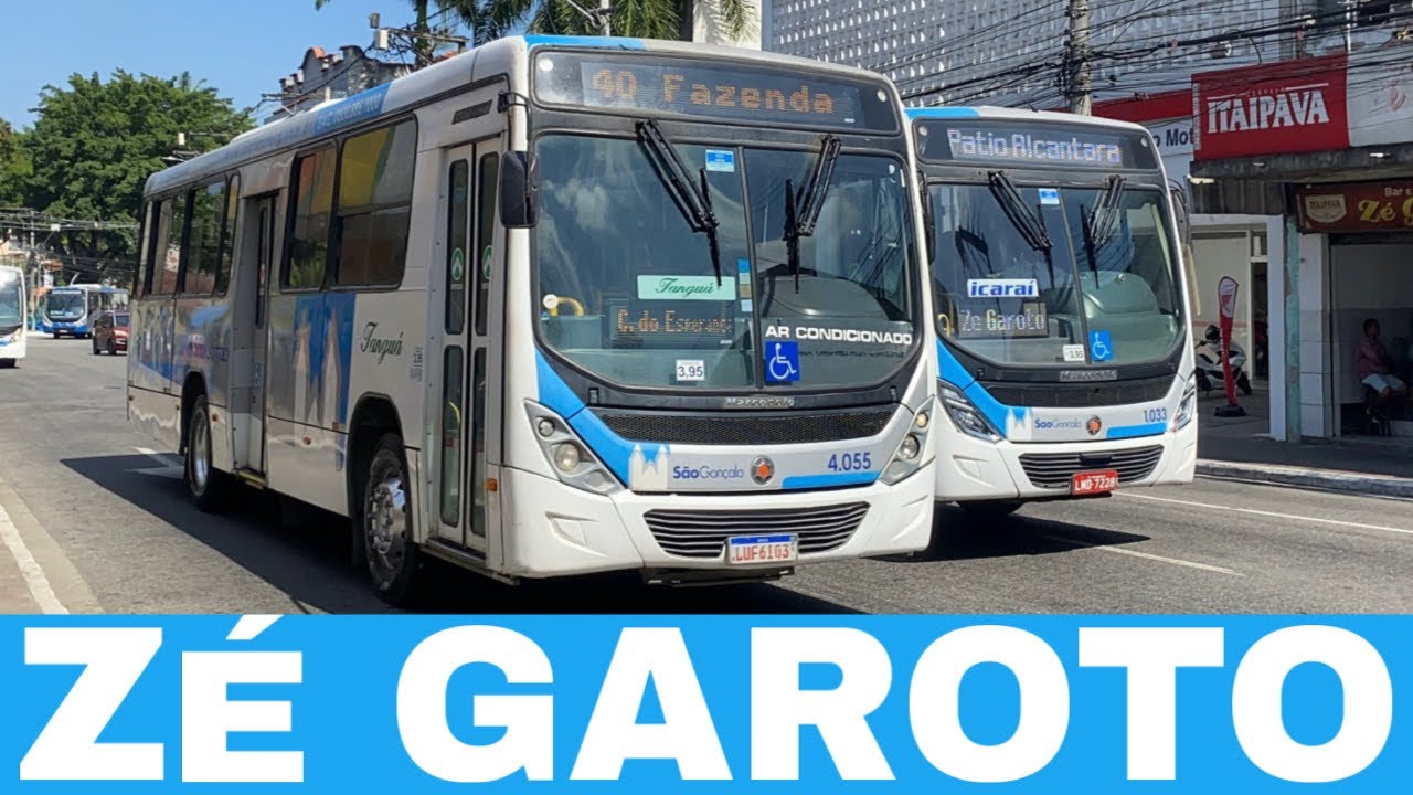 Zé Garoto ( São Gonçalo ) - RJ - Movimentação de ônibus #111