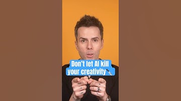 How to Stay Creative When Using AI Tools I Descript #shorts #descript #ai