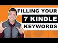 7 kindle keywords use all 50 characters or not