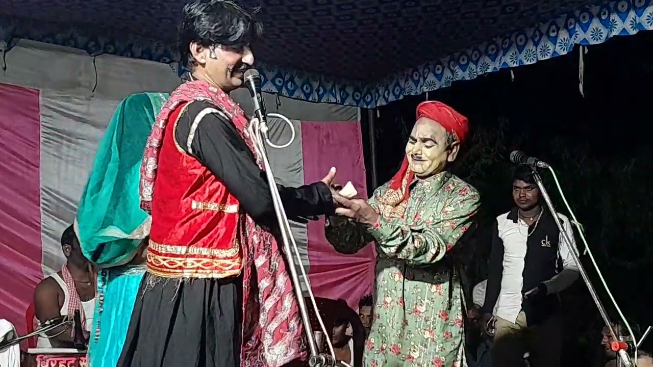 कॉमेडी से भरपूर भक्त पूरणमल नाटक जोकर शोभालाल बिरहट द्वारा शानदार कॉमेडी लालदीमान नौटंकी बिरहट सरीला