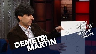 Demetri Martin Shares His Early Comedy Drawings