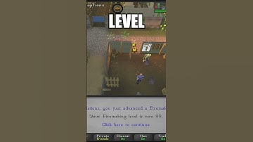 Level 99 Firemaking, Max Progression Series #shorts