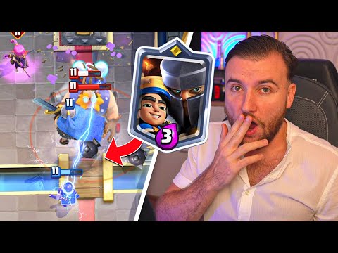 EXCLU MONDE JE JOUE LE NOUVEAU HEROS !! Clash Royale