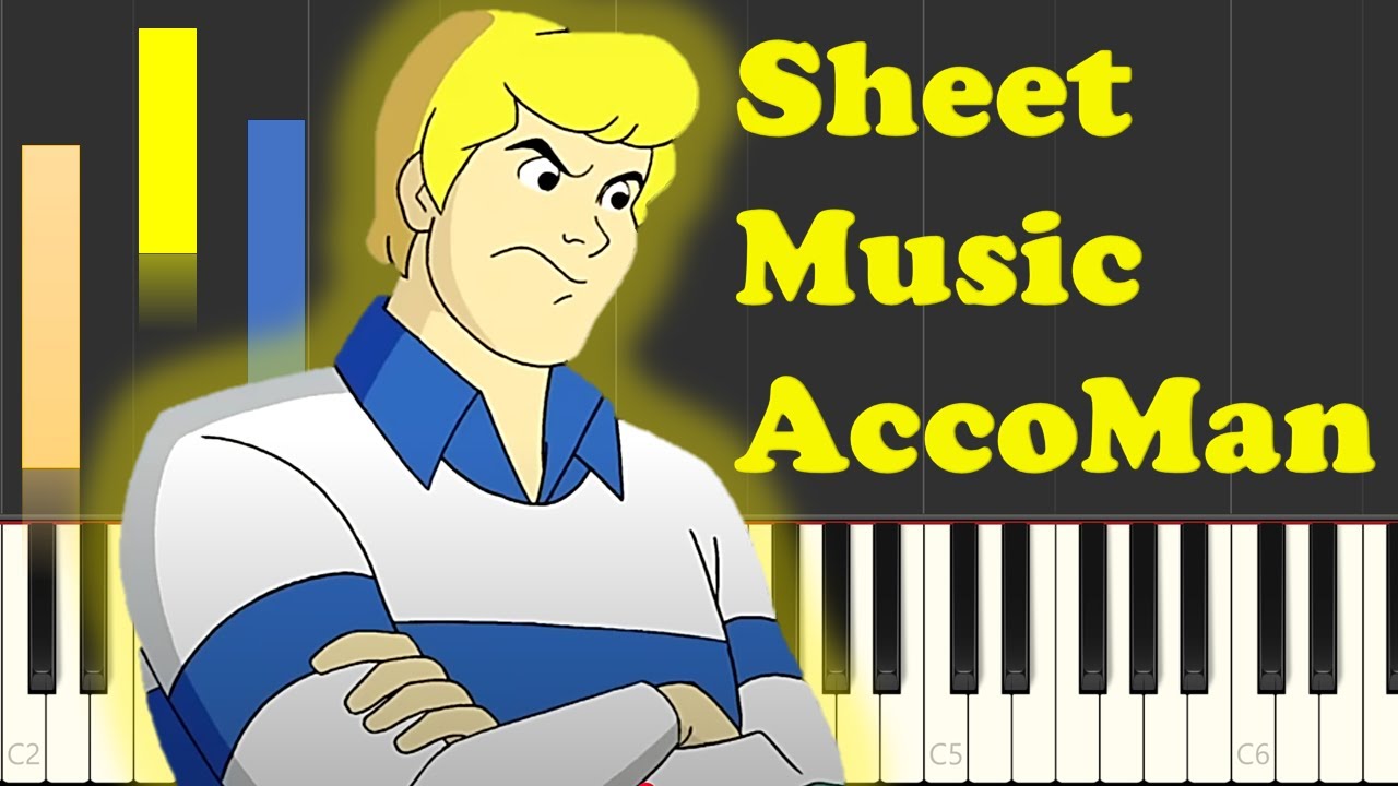 What’s New Scooby Doo Theme Song Piano Sheet Music - YouTube