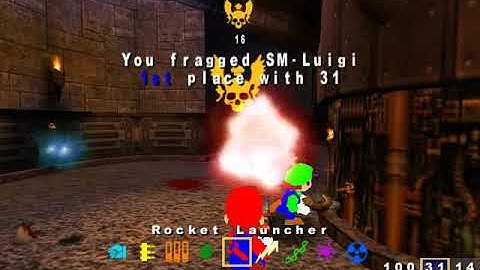 Quake III Arena | Luigi Fight | Send in the Clones