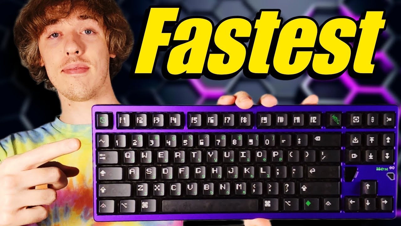 The Fastest Keyboard I've Ever Reviewed - QwertyKeys x ATK Hex80 HE ...
