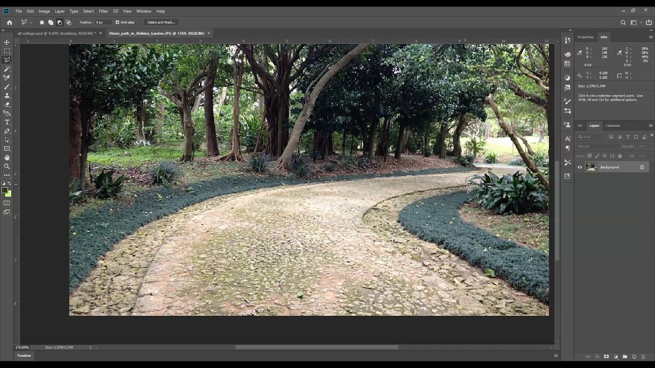 Stone Path - Photoshop Collage