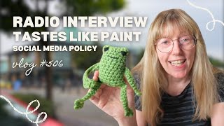 Radio Interview | Cheese that tastes like paint | Social Media Policy