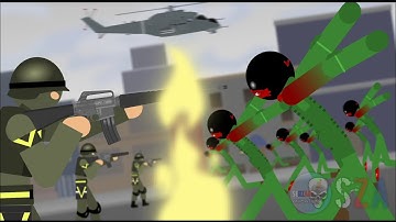 ZOMBIE SYRINGE Part. 3 | V Trooper Deployed | Stick Nodes Zombie