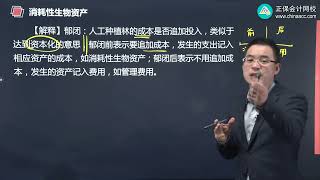2022 初级会计师 初级会计实务 吴福喜 基础精讲班0314第14讲　消耗性生物资产、存货清查