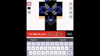 Skin creator app for minecraft p.e screenshot 5