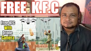 Deliver Free KFC with Drone | Social Experiment | LahoriFied | Reaction | 2022
