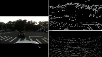 Edge detection and pointcloud projection