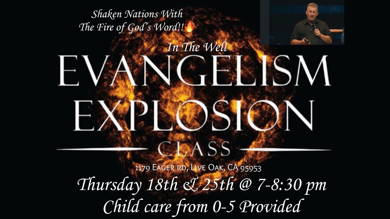 Evangelism Explosion January 13, 2024 YouTube