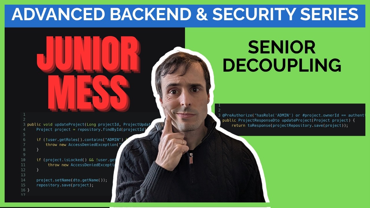 Stop Hardcoding Stop Hardcoding Roles: Advanced Granular Authorization in Spring Boot ...