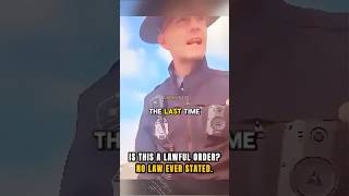 Is This a Lawful Order Driver Challenges the Stop