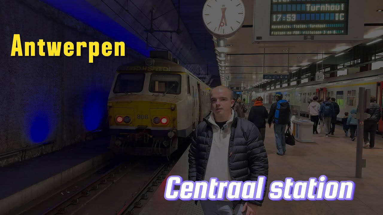 Знакомство с Antwerpen-Centraal station
