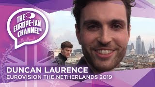 Duncan Laurence The Netherlands 2019 - Interview - London Eurovision Party