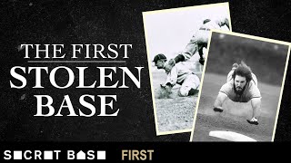 Baseball's first stolen base exploited a loophole in the rulebook