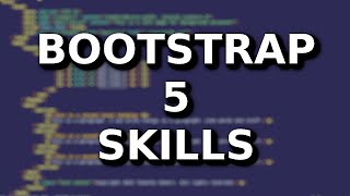 Bootstrap 5 Landing Page - Part 3 Skills Section Net Worth