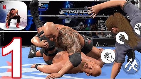 WWE 2k25 mobile-gameplay walkthrough part 1-tutorial (ios,android) @tapgamplay