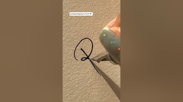 Signature Font “R”✍️