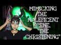 Maleficent movie scene the christening mimicry  senior high students academic requirement