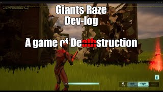 Giants Raze dev log 3: Crumbling Cities and Textured Terrain