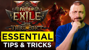 10 League Starter Tips You Never Knew! - POE 2 The Third Edict