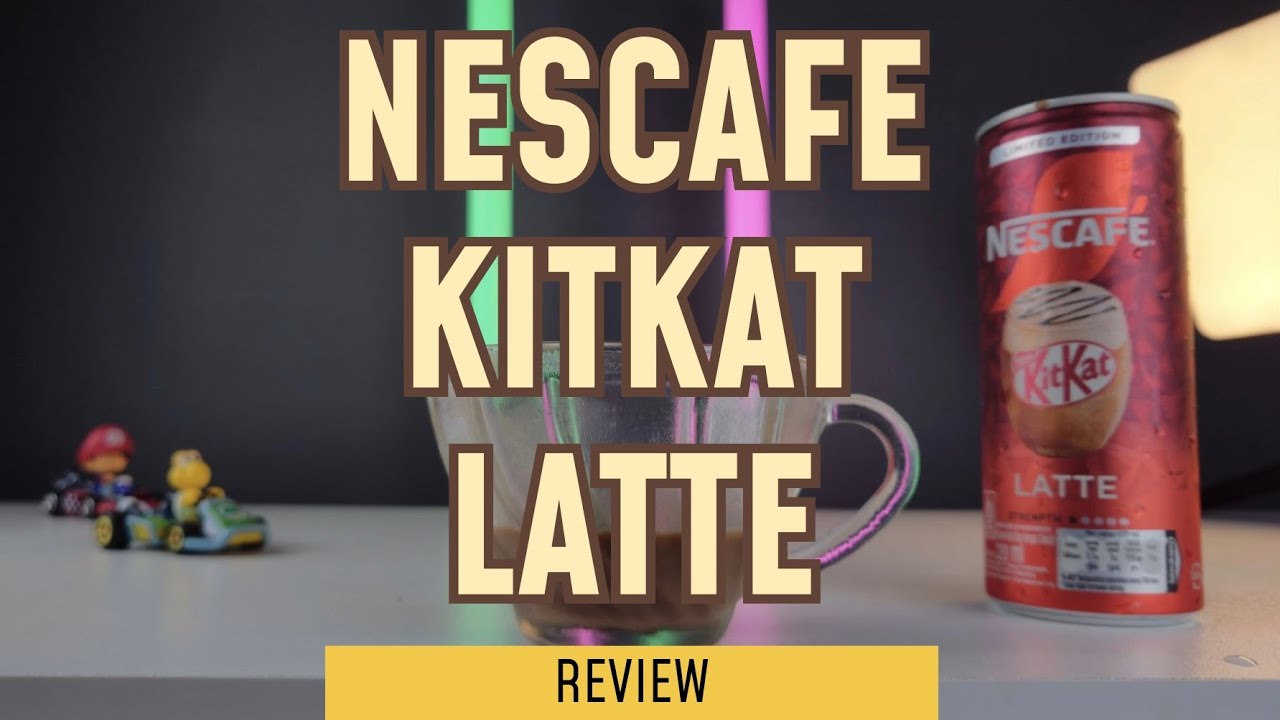 REVIEW NESCAFE KITKAT LATTE