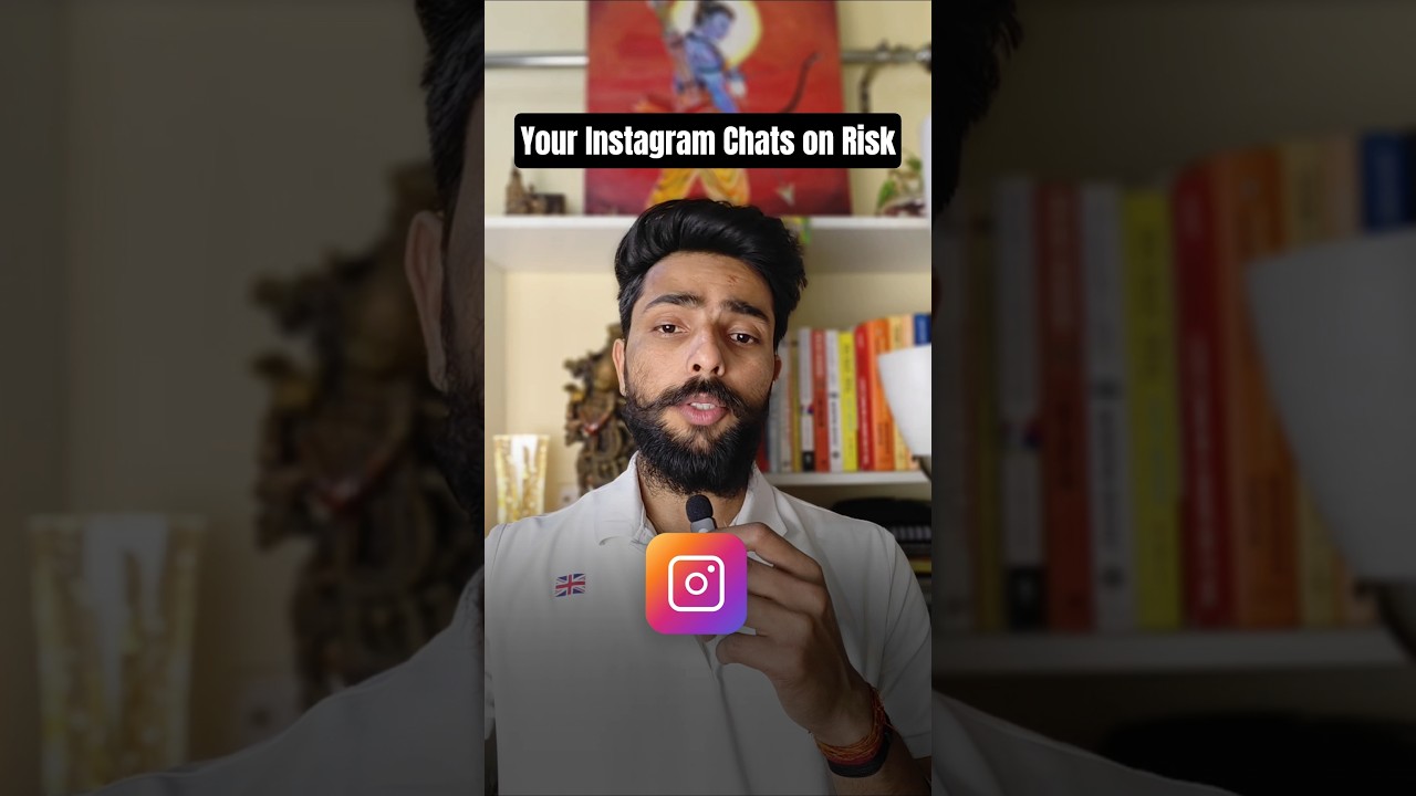 Save Your Instagram Chats 😱. #instagram #socialmedia #meta #ytshorts