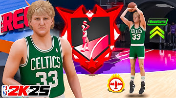 This LARRY BIRD BUILD is UNGUARDABLE in RANDOM REC on NBA 2K25