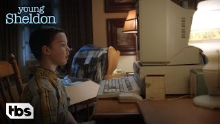 Young Sheldon: Sheldon Gets A Computer (Season 1 Episode 12 Clip) | TBS