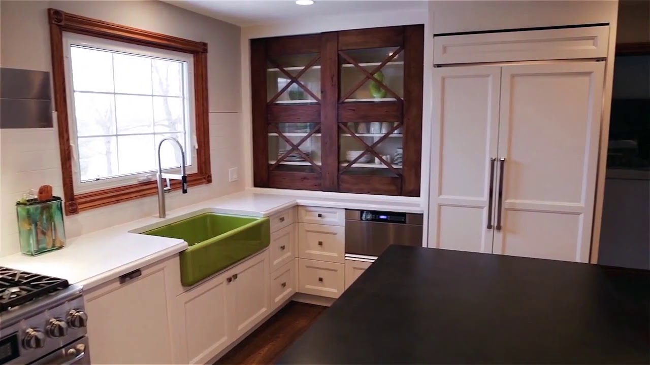 Gorgeously Green Kitchen Design & Renovation | William Standen Co