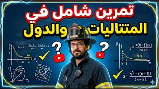 📌 أقوى تمرين شامل في المتتاليات والدوال (مهم جدا للباك)